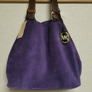 マイケルコース(Michael Kors)のCOLGATE スエードGRAB BAG(トートバッグ)