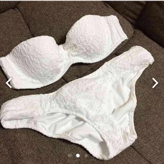 ヴィクトリアズシークレット(Victoria's Secret)のVS レースプッシュアップバンドゥ(水着)