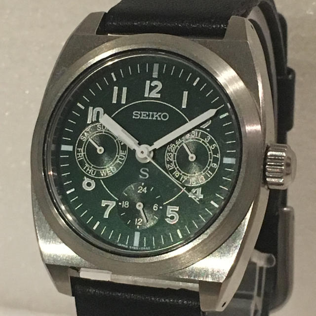 SEIKO セイコー SUS サス Sマーク クオーツ メンズ腕時計