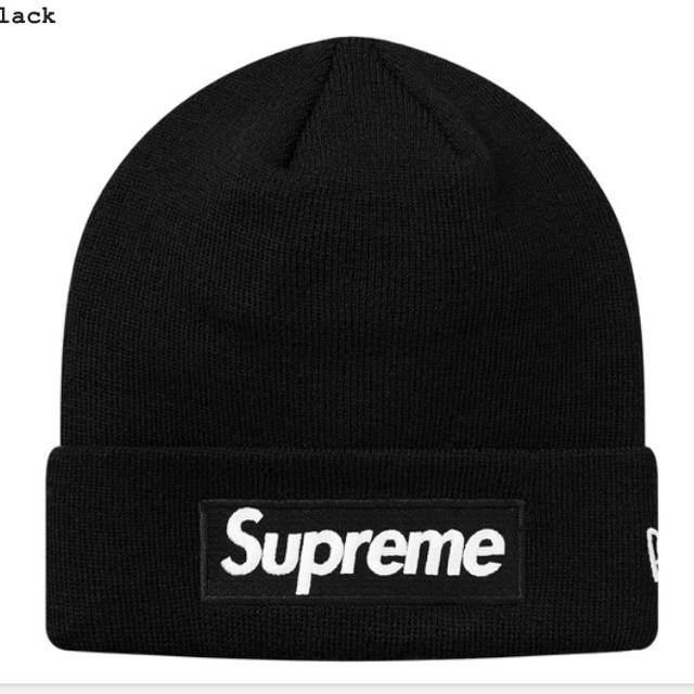 納品書原本 supreme New Era Box Logo Beanie