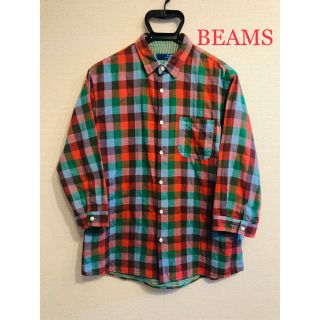 ビームス(BEAMS)の※値下げ※【ビームス】7分丈チェックシャツ メンズ M(シャツ)