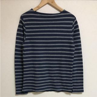 ムジルシリョウヒン(MUJI (無印良品))の無印良品 ボーダーカットソー 長袖(Tシャツ/カットソー(七分/長袖))