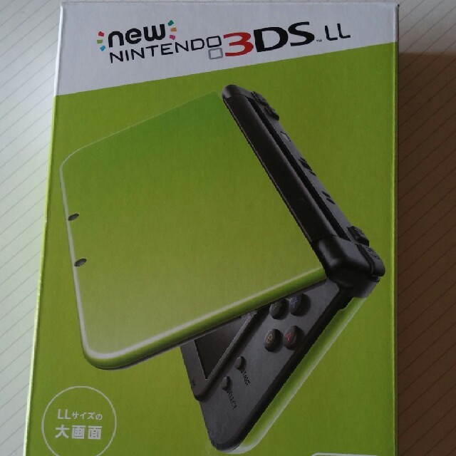 【新品未使用】new 3DS LL  ライムxブラック 携帯用ゲーム機本体