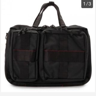 ブリーフィング(BRIEFING)の新品■BRIEFING×BEAMS PLUS■別注 3WAY BAG 黒(ビジネスバッグ)