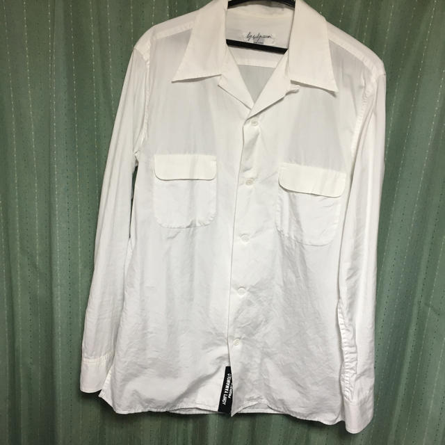 Yohji Yamamoto - ヨウジヤマモト ボックス オープンカラー シャツ