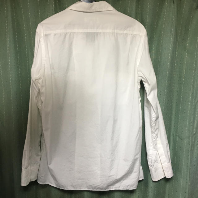 ヨウジヤマモト ボックス オープンカラー シャツ 開襟シャツ 白シャツ 2