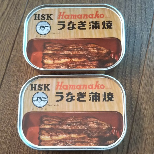 浜名湖うなぎ蒲焼缶詰め 食品/飲料/酒の加工食品(缶詰/瓶詰)の商品写真