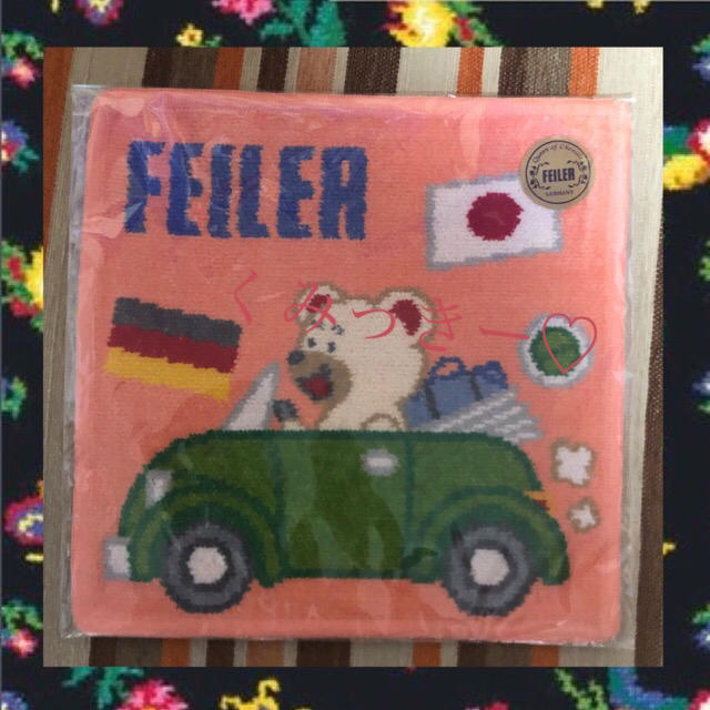 FEILER(フェイラー)のフェイラーベアトラベル ハンカチ レディースのファッション小物(ハンカチ)の商品写真