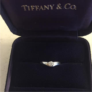 ティファニー(Tiffany & Co.)のあんのん様専用 ティファニー ダイヤモンド プラチナリング(リング(指輪))