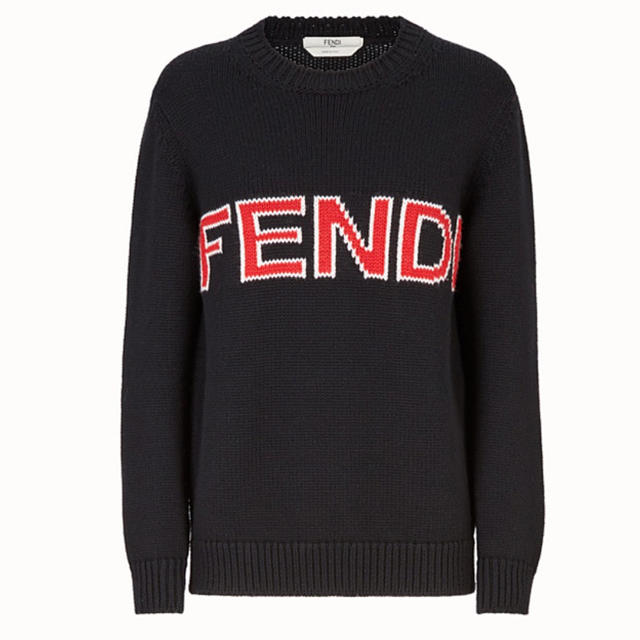 トップス新品タグ付き♡FENDI♡ブラックウールセーター