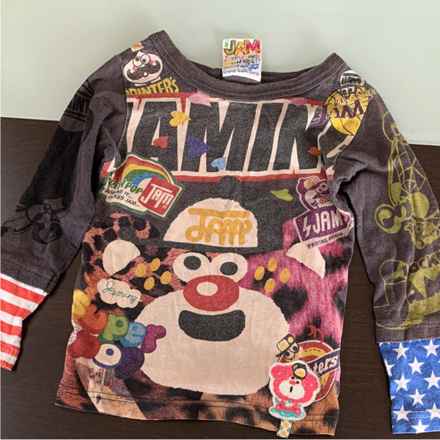 JAM(ジャム)のJAM ロンT 100 ３枚セット キッズ/ベビー/マタニティのキッズ服男の子用(90cm~)(Tシャツ/カットソー)の商品写真