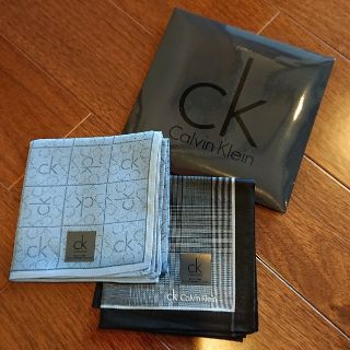 カルバンクライン(Calvin Klein)のCalvin Klein 紳士ハンカチ(ハンカチ/ポケットチーフ)