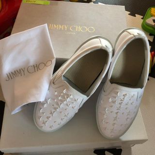 ジミーチュウ(JIMMY CHOO)のジミーチュースリッポン(スリッポン/モカシン)