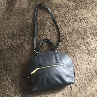 バーニーズニューヨーク(BARNEYS NEW YORK)のニューヨーク購入 トラサルディ バーニーズ 2way bag ブラック(ショルダーバッグ)