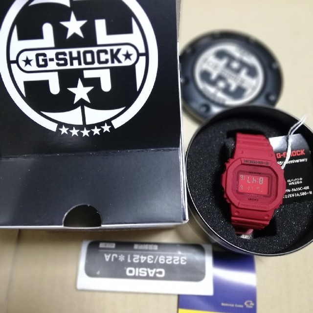 G-SHOCK(ジーショック)のDW - 5635C- 4JR  メンズの時計(腕時計(デジタル))の商品写真