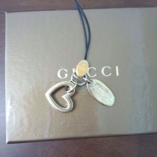 グッチ(Gucci)のGUCCI♡ストラップ(ストラップ/イヤホンジャック)