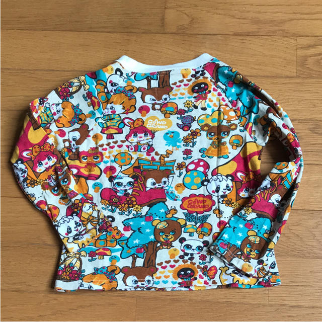 GrandGround(グラグラ)のグラグラ  ロンT 110-115 キッズ/ベビー/マタニティのキッズ服女の子用(90cm~)(Tシャツ/カットソー)の商品写真