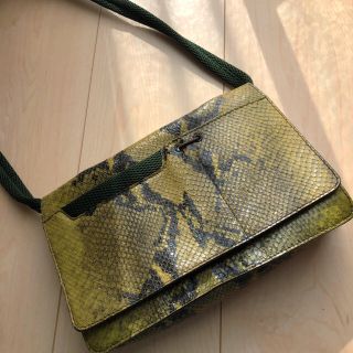 ミュウミュウ パイソン ショルダーバッグ(レディース)の通販 8点
