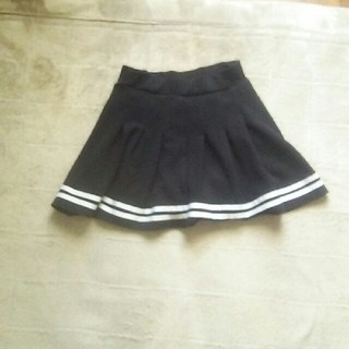 女児オーバーパンツ一体型スカート 160(スカート)
