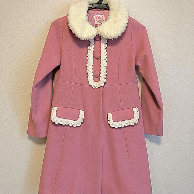 Shirley Temple(シャーリーテンプル)のシャーリーテンプル♡お出かけコート140 キッズ/ベビー/マタニティのキッズ服女の子用(90cm~)(コート)の商品写真