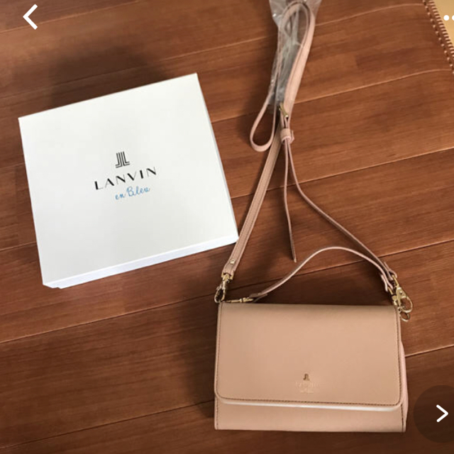LANVIN en Bleu(ランバンオンブルー)のランバン お財布ショルダー レディースのバッグ(ショルダーバッグ)の商品写真