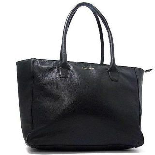 コールハーン(Cole Haan)の★☆COLE HAAN コールハーン　レザートートバッグ 　ブラック　美品(トートバッグ)