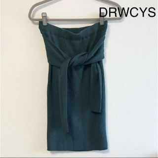 ドロシーズ(DRWCYS)のDRWCYS ニットスカート モスグリーン(ひざ丈スカート)