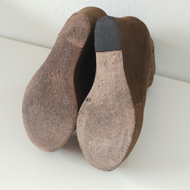 牛革スウェード サイドゴアブーツ♡ショートブーツ  レディースの靴/シューズ(ブーツ)の商品写真