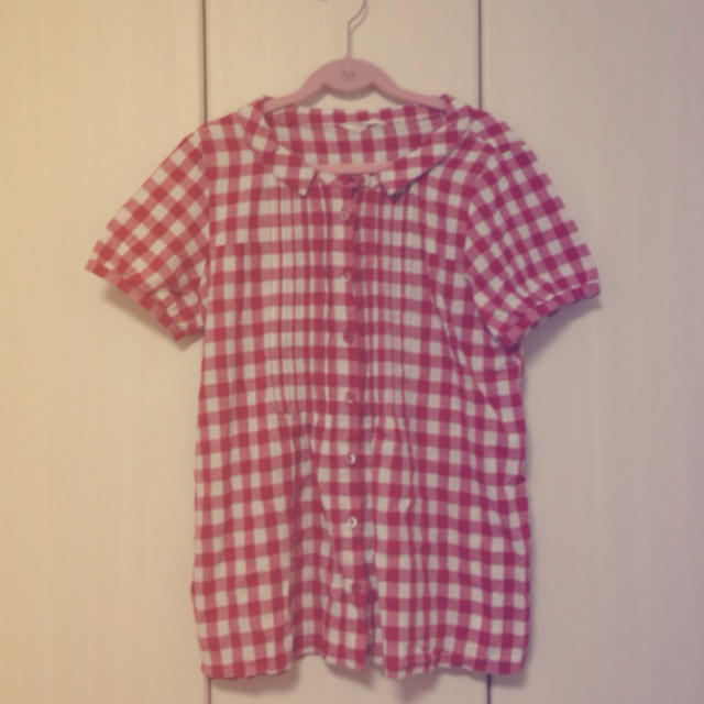 SM2(サマンサモスモス)のSM2 ギンガムチェックシャツ○° レディースのトップス(シャツ/ブラウス(半袖/袖なし))の商品写真