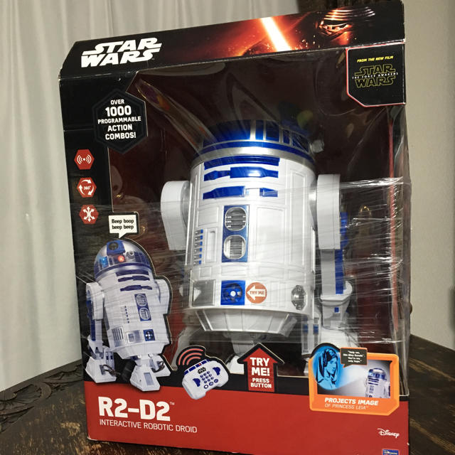 【クリスマスに！】シンクウェイトイズ スマートロボット スターウォーズR2D2 エンタメ/ホビーのおもちゃ/ぬいぐるみ(ホビーラジコン)の商品写真