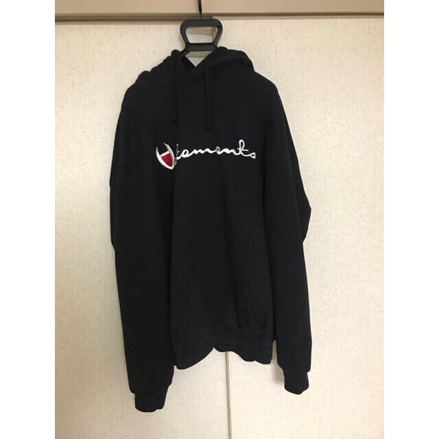 税込?送料無料】 Balenciaga パーカー Champion 16ss [確実正規品