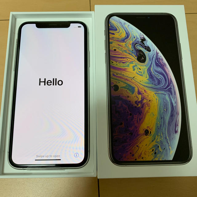 最終値下げ　iPhone xs max 64G シルバー