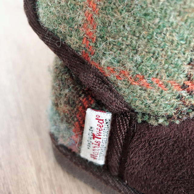 Harris Tweed(ハリスツイード)のHarris Tweed もこもこ ブーツ 14 キッズ/ベビー/マタニティのベビー靴/シューズ(~14cm)(ブーツ)の商品写真