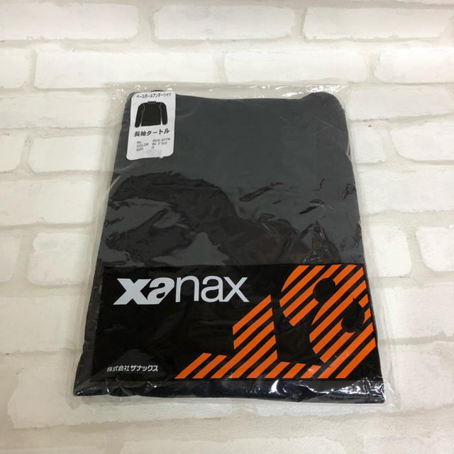 Xanax(ザナックス)のxanax ザナックス 長袖タートル アンダーシャツ Lサイズ スポーツ/アウトドアの野球(ウェア)の商品写真