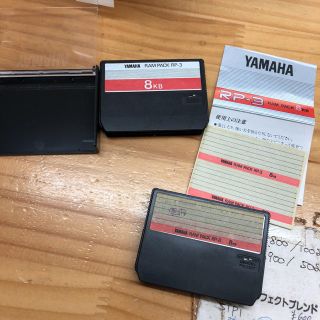 ヤマハ(ヤマハ)のヤマハの古いエレクトーンで使っていたメモリーカートリッジ 動作未確認(エレクトーン/電子オルガン)