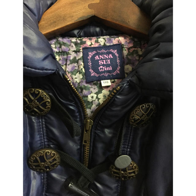 ANNA SUI mini(アナスイミニ)の♥︎限定値下♥︎ ANNA SUI mini 110サイズ 女児中綿入コート キッズ/ベビー/マタニティのキッズ服女の子用(90cm~)(コート)の商品写真