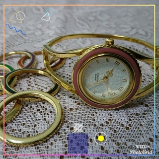 アンクライン 腕時計(レディース)（レッド/赤色系）の通販 8点 | ANNE 