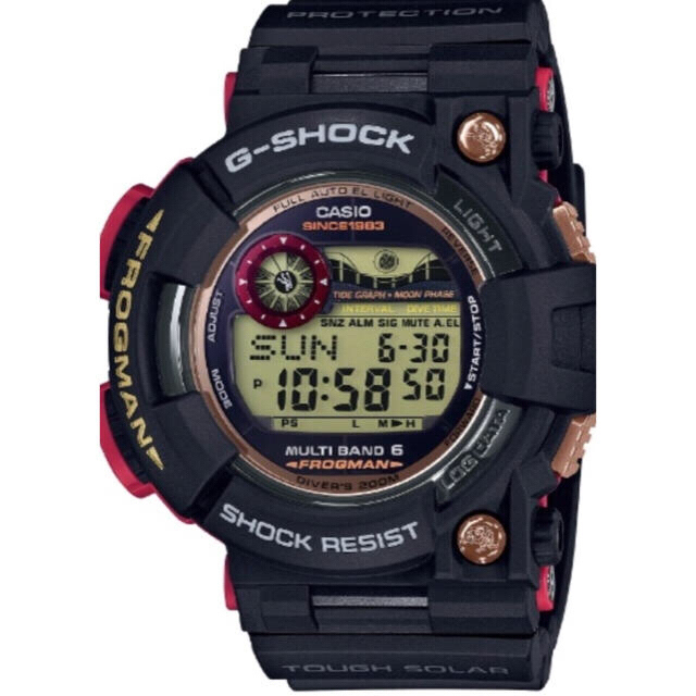 バーゲンで G-SHOCK - 【新品】G-SHOCK 35周年 フロッグマン マグマオーシャン 腕時計(デジタル)