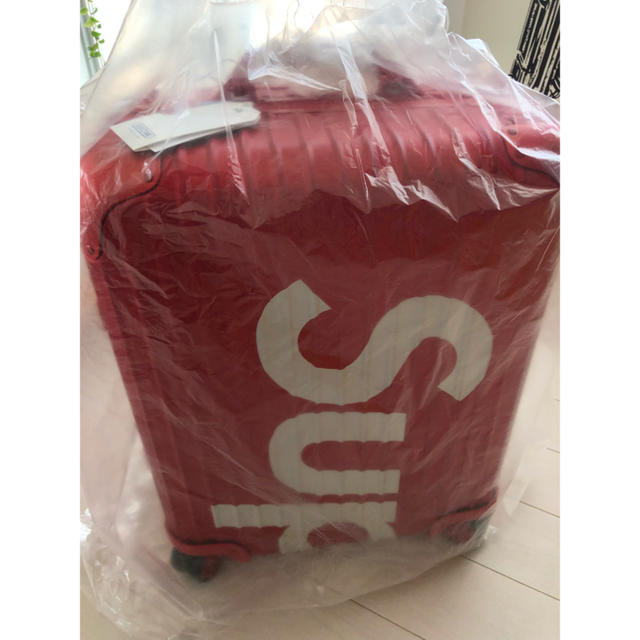 確実正規品 supreme  rimowa 45L 赤