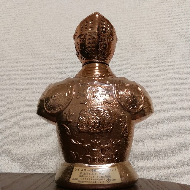 ニッカウヰスキー - アーマーオブキング 鎧ボトル (空ボトル) ニッカ