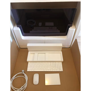 アップル(Apple)の【美品】27インチiMac Retina 5K 2017年(デスクトップ型PC)