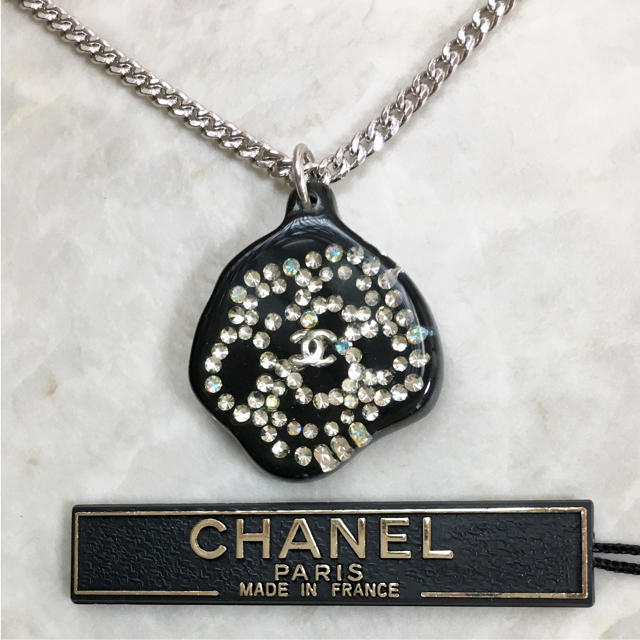 CHANEL - 正規品 シャネル ネックレス カメリア ココマーク ラインストーン 花 フラワーの通販 by ☆ハーベスト☆｜シャネルならラクマ