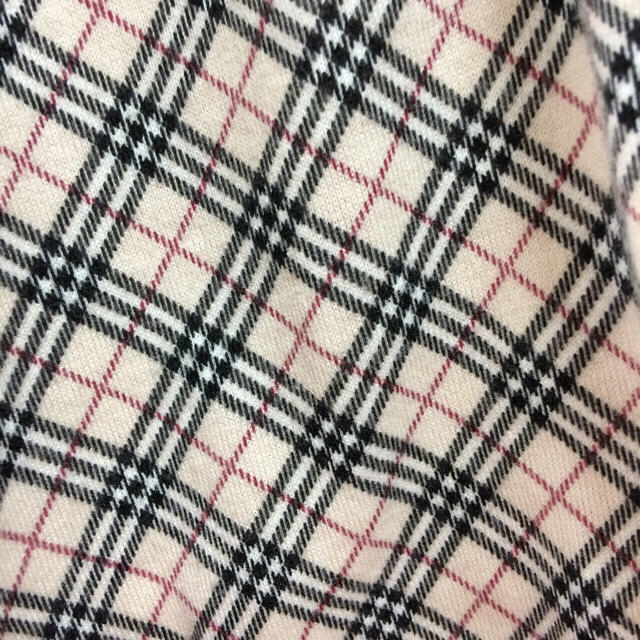 BURBERRY(バーバリー)のBURBERRY バーバリー ポンチョ ベビー リバーシブル 黒×ベージュ キッズ/ベビー/マタニティのベビー服(~85cm)(カーディガン/ボレロ)の商品写真