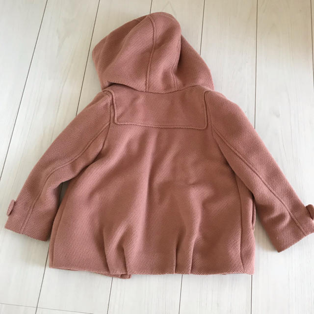 Right-on(ライトオン)のライトオン ガールズコクーンダッフルコート キッズ/ベビー/マタニティのキッズ服女の子用(90cm~)(ジャケット/上着)の商品写真