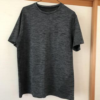 ジーユー(GU)のGUスポーツ Tシャツ(グレー) XLサイズ(Tシャツ/カットソー(半袖/袖なし))