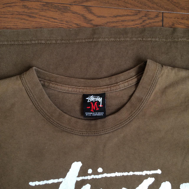STUSSY(ステューシー)のSTUSSY 長袖ロゴTシャツ M メンズのトップス(Tシャツ/カットソー(七分/長袖))の商品写真