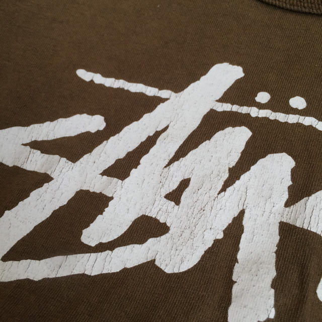 STUSSY(ステューシー)のSTUSSY 長袖ロゴTシャツ M メンズのトップス(Tシャツ/カットソー(七分/長袖))の商品写真