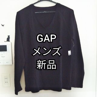 ギャップ(GAP)の【GAP☆新品】メンズ　長袖カットソー　(Tシャツ/カットソー(七分/長袖))