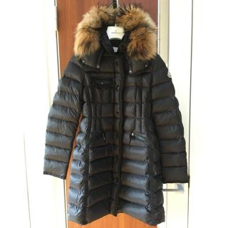 モンクレール(MONCLER)のモンクレール ロングダウンコート17AW国内正規新品エルミファー黒size00(ダウンコート)