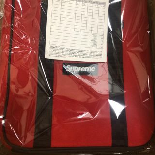 シュプリーム(Supreme)のsupreme  polartec tote red(トートバッグ)